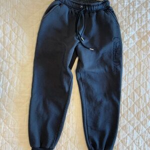 Vintage Christian Dior Navy Blue Joggers made in Italy size M